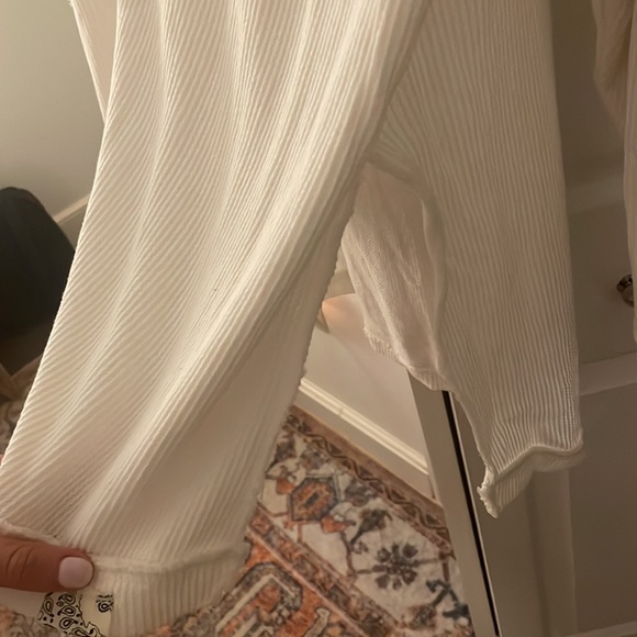 Free People Fall for You Henley -Ivory - Picture 8 of 8